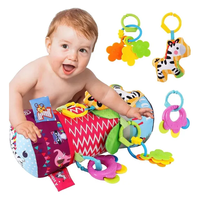Rodillo Para Estimulacion De Gateo Del Bebe Con Sonajero