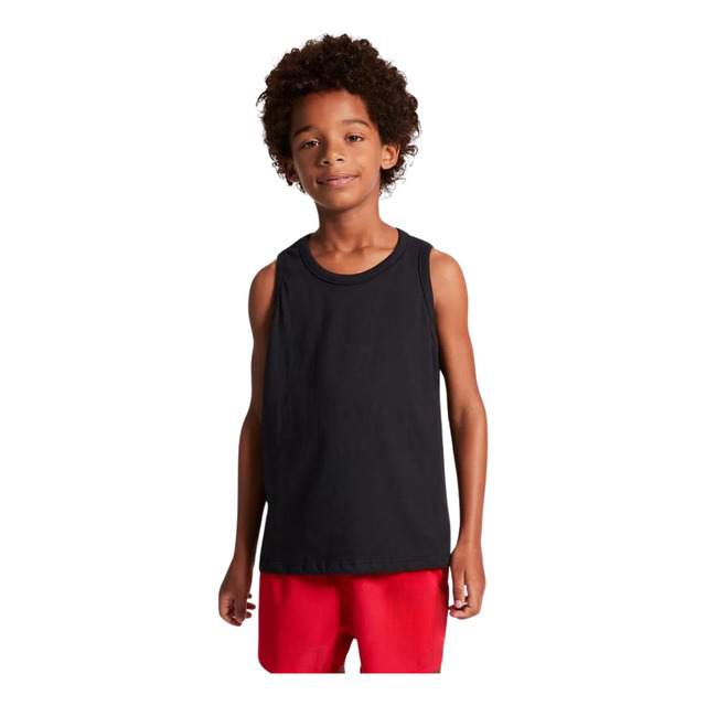 Regata Infantil Menino Malwee Decote Redondo Em Algodão Lisa Regata Infantil Menino Malwee Decote Redondo Em Algodão Lisa