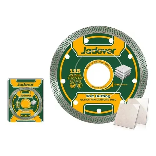 Disco De Corte Diamante Turbo Ultrafino 4-1/2  Porcelanato