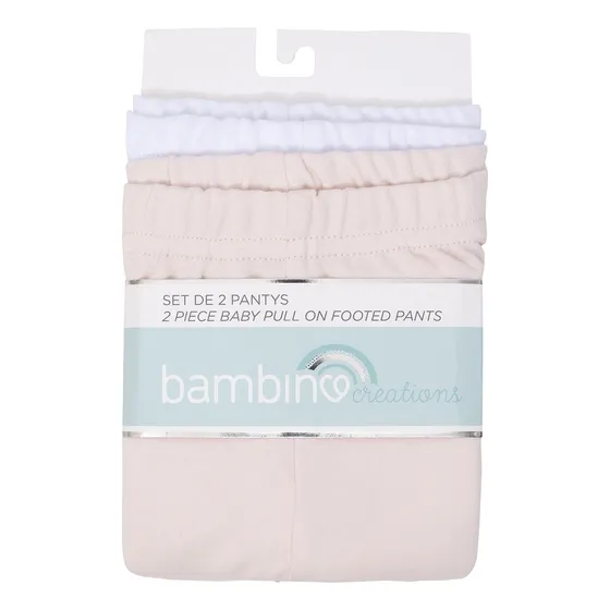 Set 2 Pantys Blanco Flores Niña Bambino