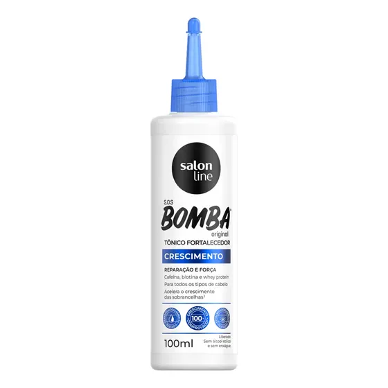 Tônico Fortalecedor SOS Bomba Crescimento Acelerado Salon Line 100ml