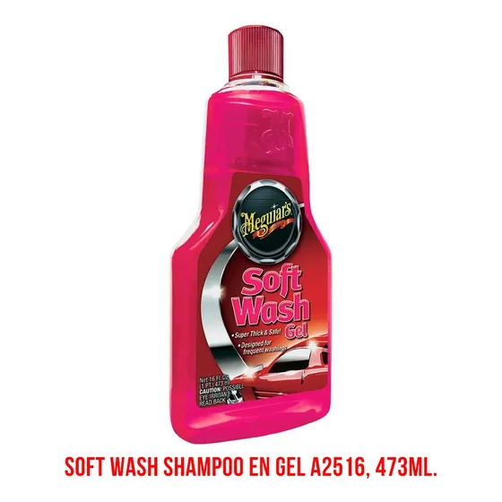 Shampoo En Gel Soft Wash 473ml Meguiar's