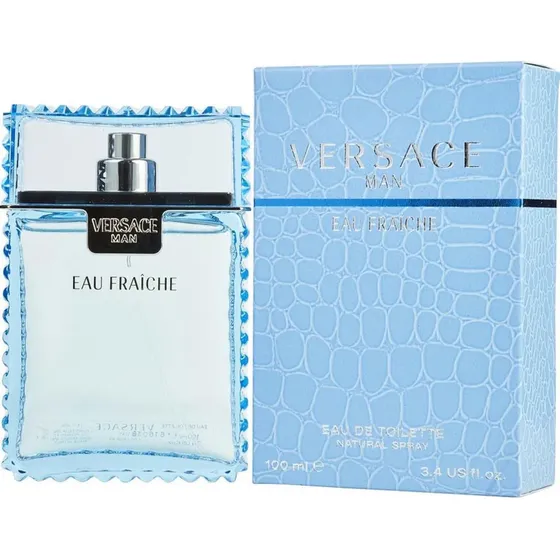 Versace Eau Fraiche Men 3.4 Oz. Edt Spray