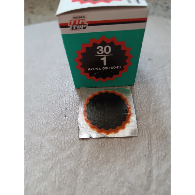 Parches Nro 1 Rema Tip Top Alemán, Insumo Cauchero