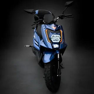 Moto Scooter Elétrica Jet Max 1000w  - Sem Cnh Autopropelido Azul 127/220v