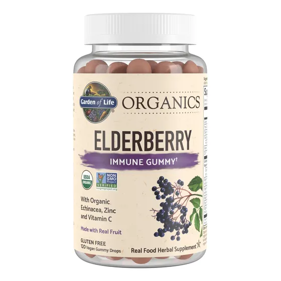 Suplemento De Gomitas De Saúco Mykind Organics De Garden Of 