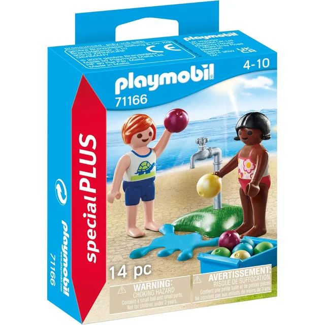 Playmobil Special Plus Niños Con Globos De Agua 71166