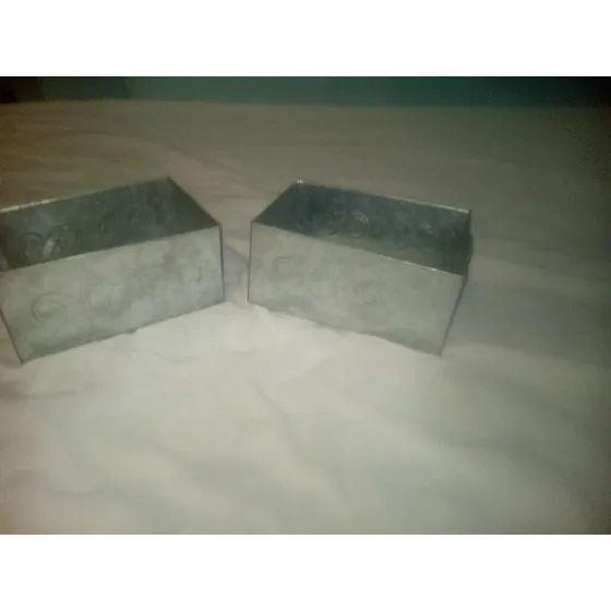 Caja De Lata Adorno Decoracion Usos Multiples Oferta D Hoy 