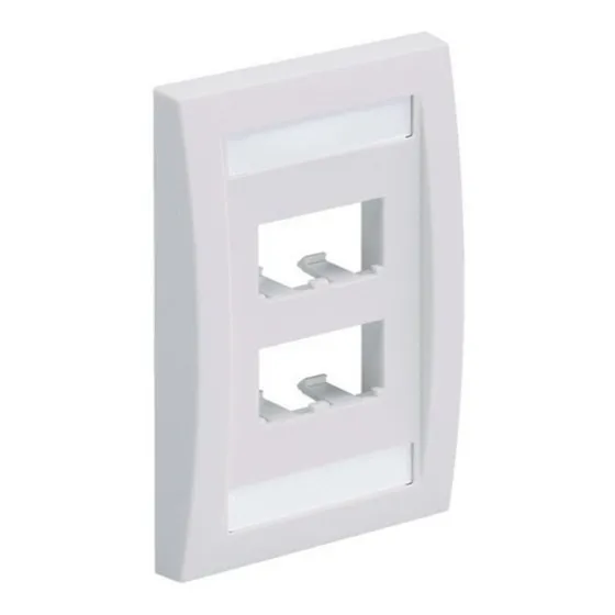 Faceplate 4 Puertos Blanco Panduit Cfpe4iwy
