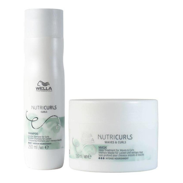 Kit Wella Professionals Nutricurls - Sh 250 Ml+másc 150 Ml Kit Wella Professionals Nutricurls - Sh 250 Ml+másc 150 Ml