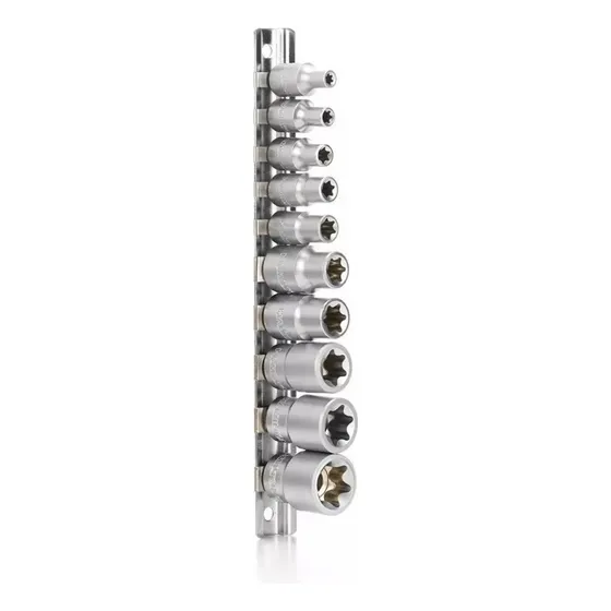 Juego De Bocallave Torx Hembra 1/4 - 3/8 Hamilton B1438
