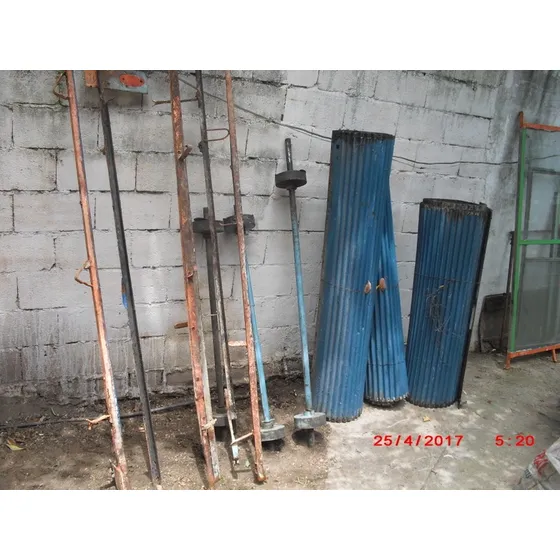 Lote De2cortinas Enrollar Con Eje Y Espirales Con Guias.