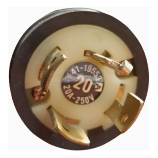 Enchufe Industrial 3 Polos 4 Vías 20 Amperios 250 Voltios