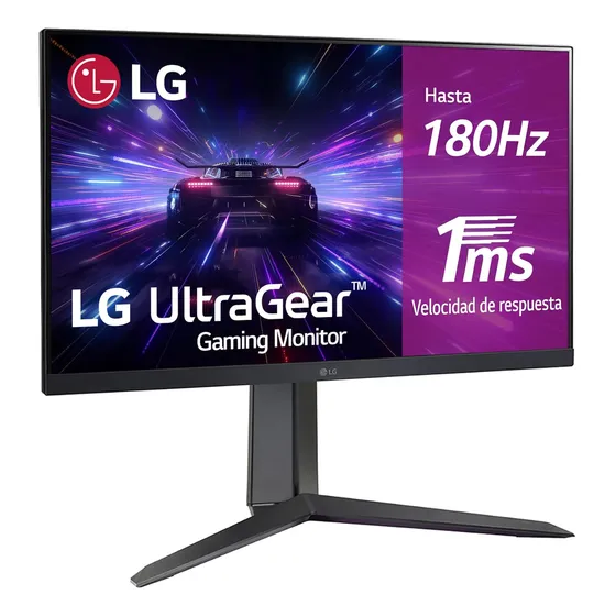 Monitor Gamer LG 24 Ultragear Fhd Ips 180hz 1ms 24gs65f-b