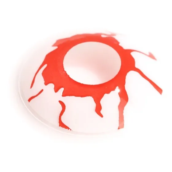 Lentes De Contacto Para Halloween Sangre Vampiro Zombie
