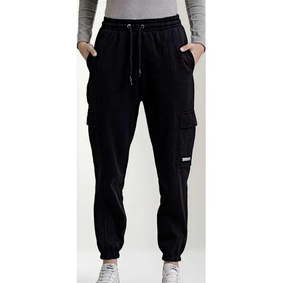 Pantalón Moom Isu Cargo Algodón Frezado Mujer