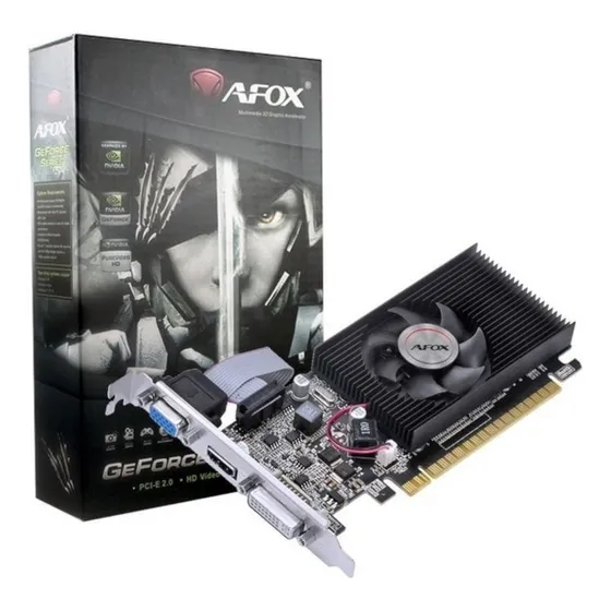 Placa De Video Afox Geforce Gt210 1gb Ddr3 C/ Ventoinha