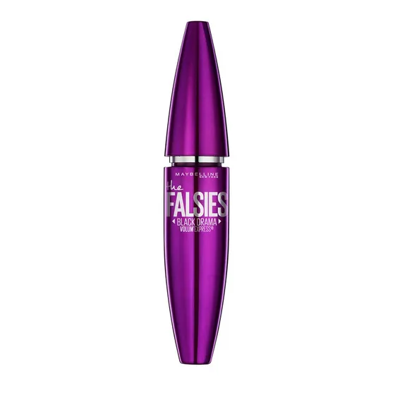 Máscara De Pestañas Maybelline The Falsies X 9ml Color Negro - Washable