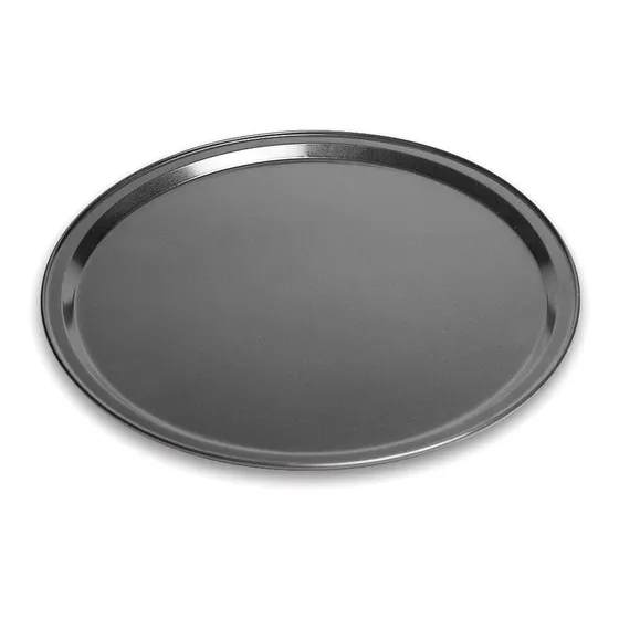 Molde Para Pizza 13 Hecha Deluminio Negro Antiadherente