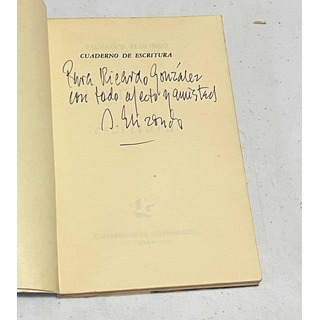 Cuaderno De Escritura. Salvador Elizondo Cuaderno De Escritura. Salvador Elizondo