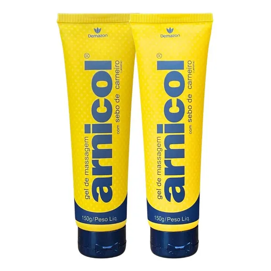 Geldemassagem Sebo De Carneiro Arnicol 150grdemazon Kit 2und