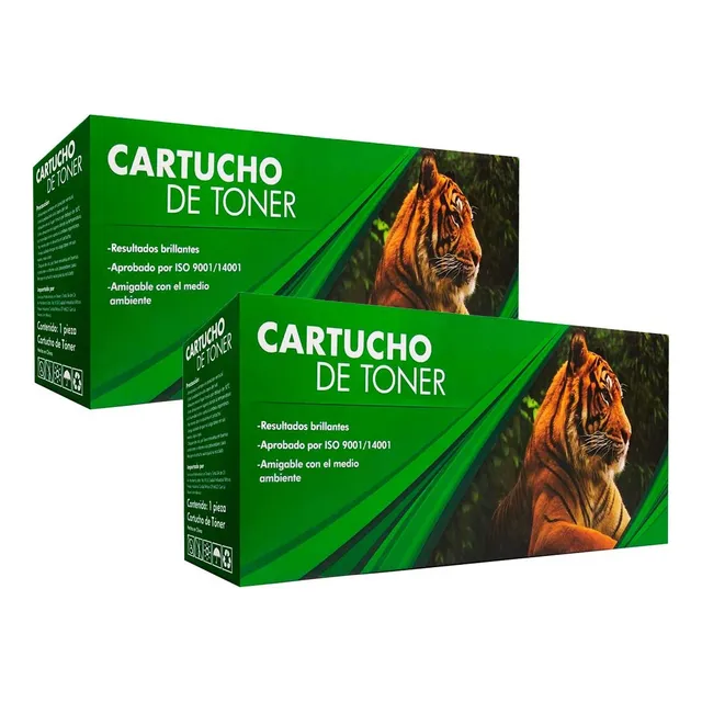 Kit 2 Toner Compatible Con Tn-1060 HL1110, HL1112, DCO1510, DCP1511, DCP1512, CDP1518, MFC1810, MFC1811, MFC1813, MFC1815 MFC1818 Negro