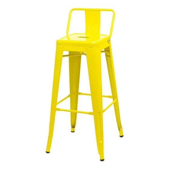 Silla Taburete Tolix Barra Metalica 67 Cm Bcv