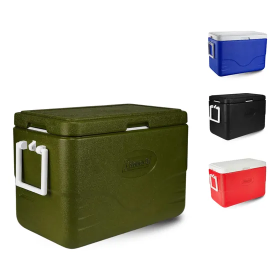 Caixa Térmica Cooler Coleman 26,5 Litros C/ Mesa Porta Copos