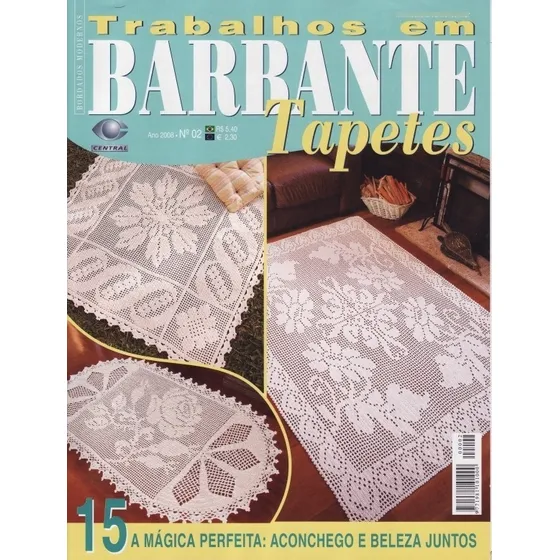 Kit De 10 Revistas + Brinde De Croche Com Gráficos