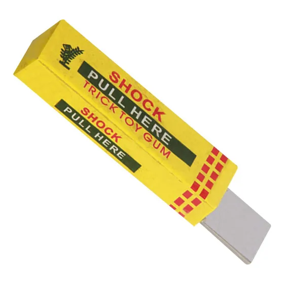 F Gadget De Truque De Chiclete De Piada De Choque Elétrico D