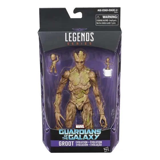 Groot Evolution Guardianes De La Galaxia Marvel Legends