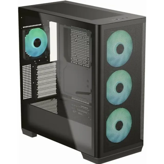 Apnx Gab C1-bk-v1 Negro Argb,atx