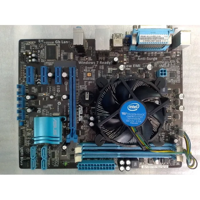Placa 1155 P8h61-m Lx Asus Segunda Y Tercera Genera I7/i5/i3