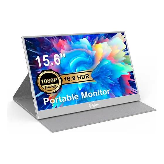 Monitor Pprtátil 15.6 1080p Ips Usb-c Hdmi Con Parlantes