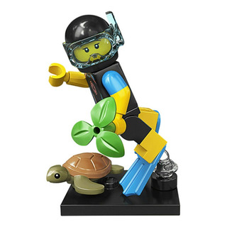 Lego 71027 Minifiguras 20ª Edición Rescatadora Marina Lego 71027 Minifiguras 20ª Edición Rescatadora Marina