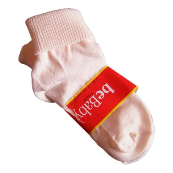 Medias De Bebe Rosadas Marca Bebay Polito Ref 21030 3 Pares