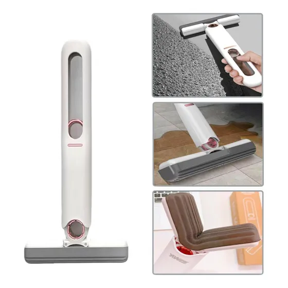 Mini Mop Rodinho Limpa Pia Mesa Limpeza Absorve E Espreme