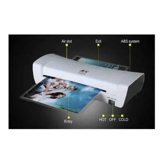 Termo Laminadora Plastificadora A4 Frio Y Caliente