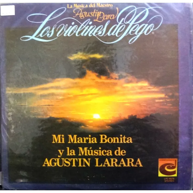 Los Violines De Pego - Agustin Lara - 6$ - Nuevo
