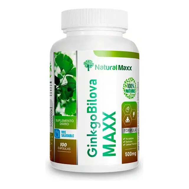 Ginko Biloba 100 Capsulas Naturalmaxx