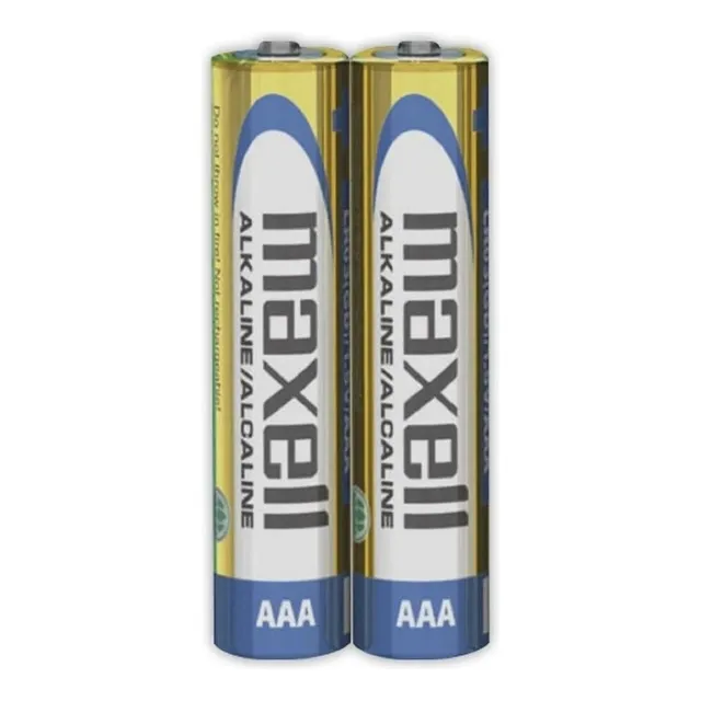 Pack 2 Pilas Alcalinas Aaa Maxell Blíster