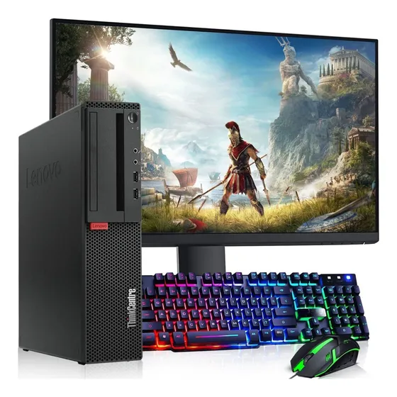 Pc Gamer Lenovo Core I5 16gb Video 4gb + Monitor 24' + Combo