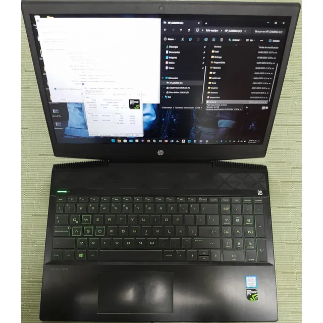 Hp Gaming Laptop 15-cx0001la I5-8300h 256g Ssd 16b Ram Negro