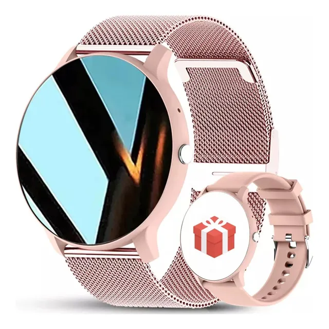 Relógio Inteligente Mulher Esporte Bt Call Moda Smartwatch