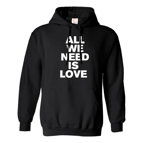 Suéter All We Need Is Love Hoodie Sweater Buzo