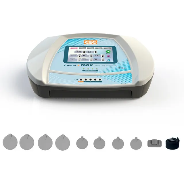 Electroestimulador Combi 4 Max Cec Multionda 5 Canales