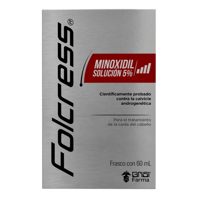 Folcress Solución Minoxidil 5% 60ML