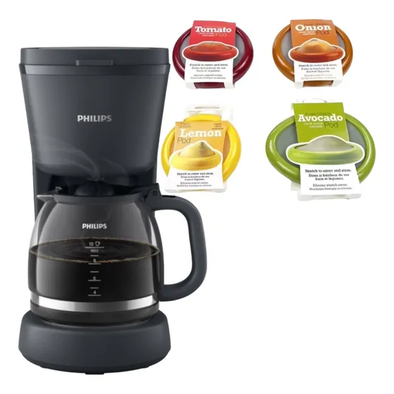 Cafetera Philips De Filtro Jarra De 1.25 L Sistema Antigoteo