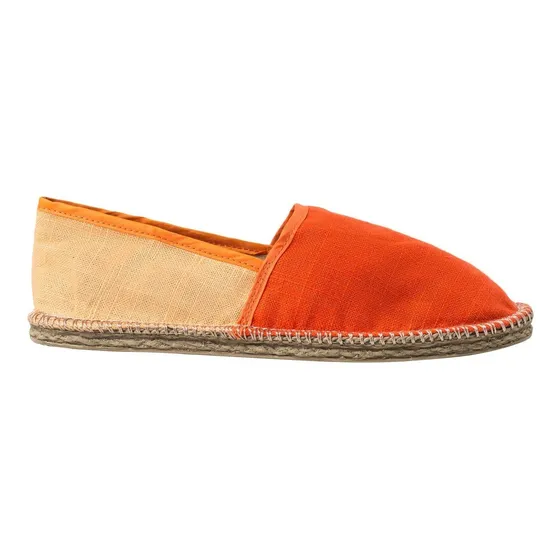 Alpargata Linen Naranja Dural
