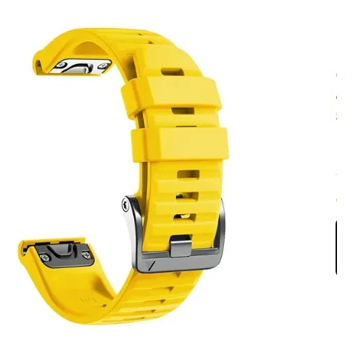 Correa De Silicona Para Garmin Fenix 6x Pro, 3, 5 -26 Mm